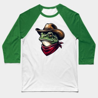 Cowboy frog Baseball T-Shirt